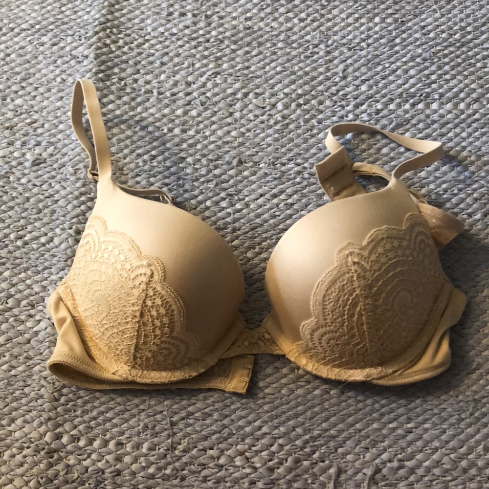 Maidenform Comfort Devotion Lace Back Push-up
